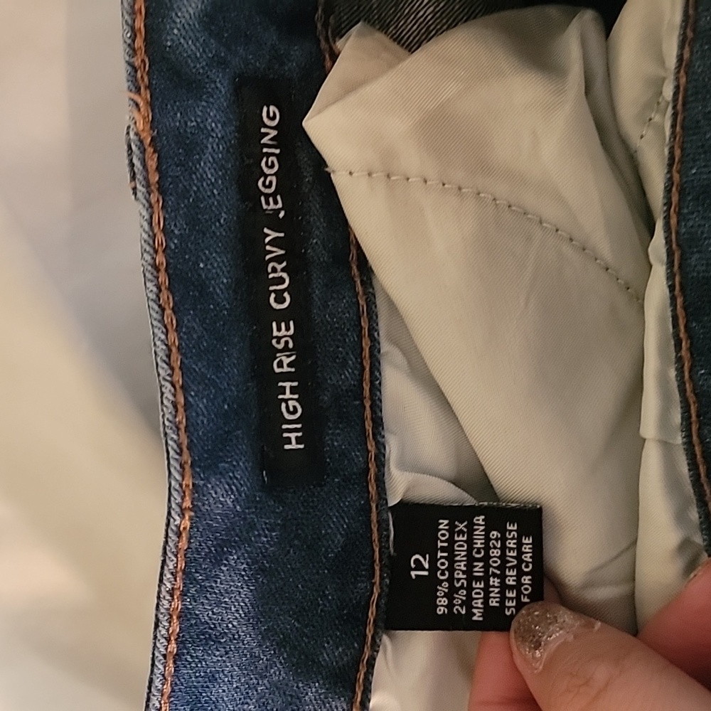 Rue21 pearl skinny jeans size 12 - Picture 4 of 7